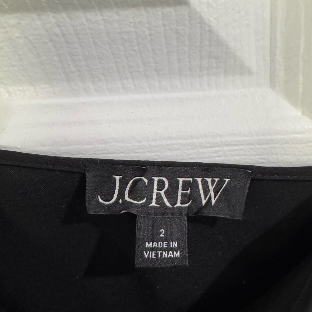 J. Crew Strapless Black Dress - Picture 2 of 3